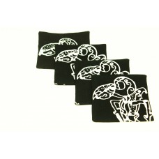 Wayang Kulit Coaster Set of 4pcs.