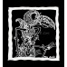 Wayang Kulit Neck Scarf (Black)