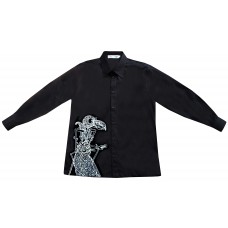 Wayang Kulit Long Sleeves Men Shirt